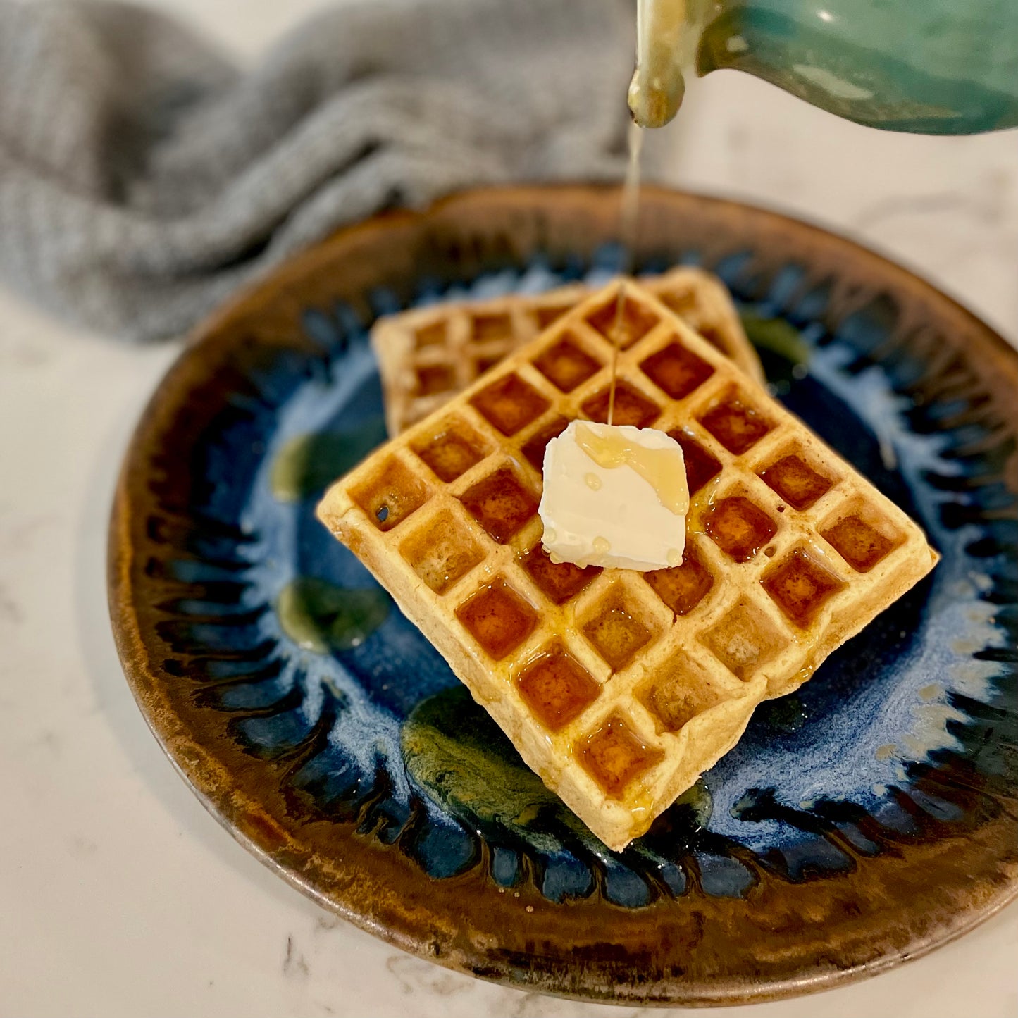 Sourdough Belgian Waffles