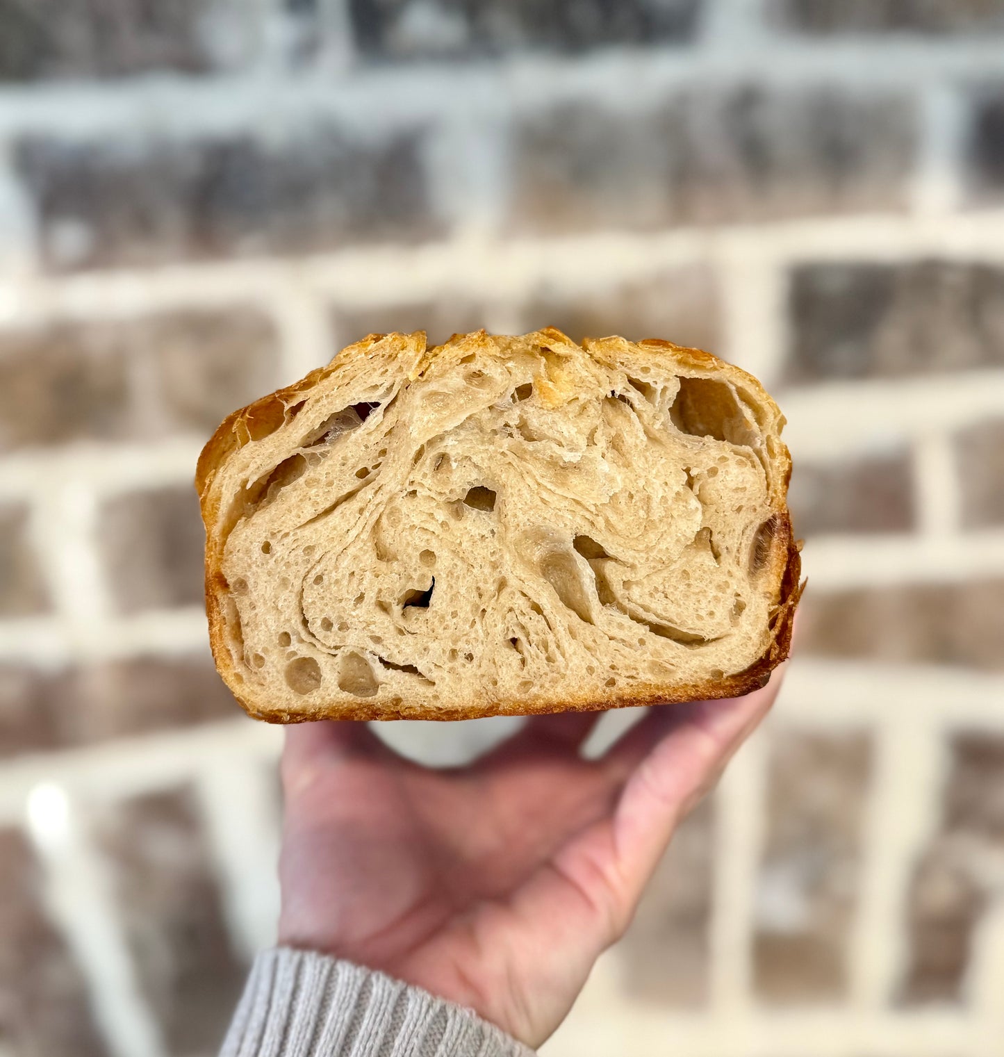 Sourdough Croissant Loaf