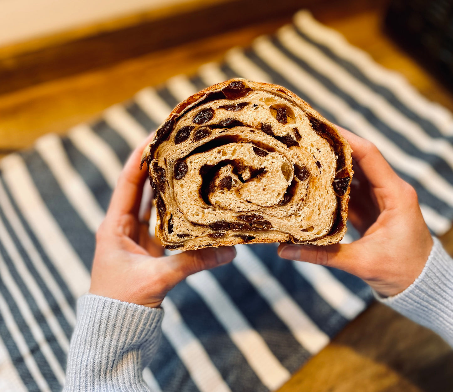 Sourdough Cinnamon Raisin Loaf