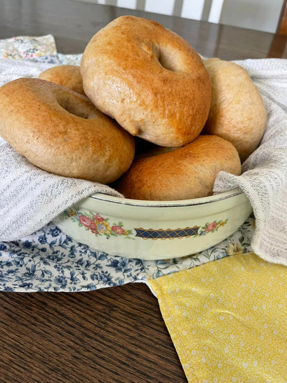 Sourdough Bagels