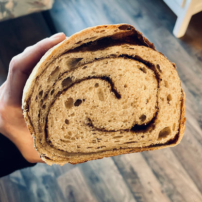 Sourdough Cinnamon Swirl Loaf